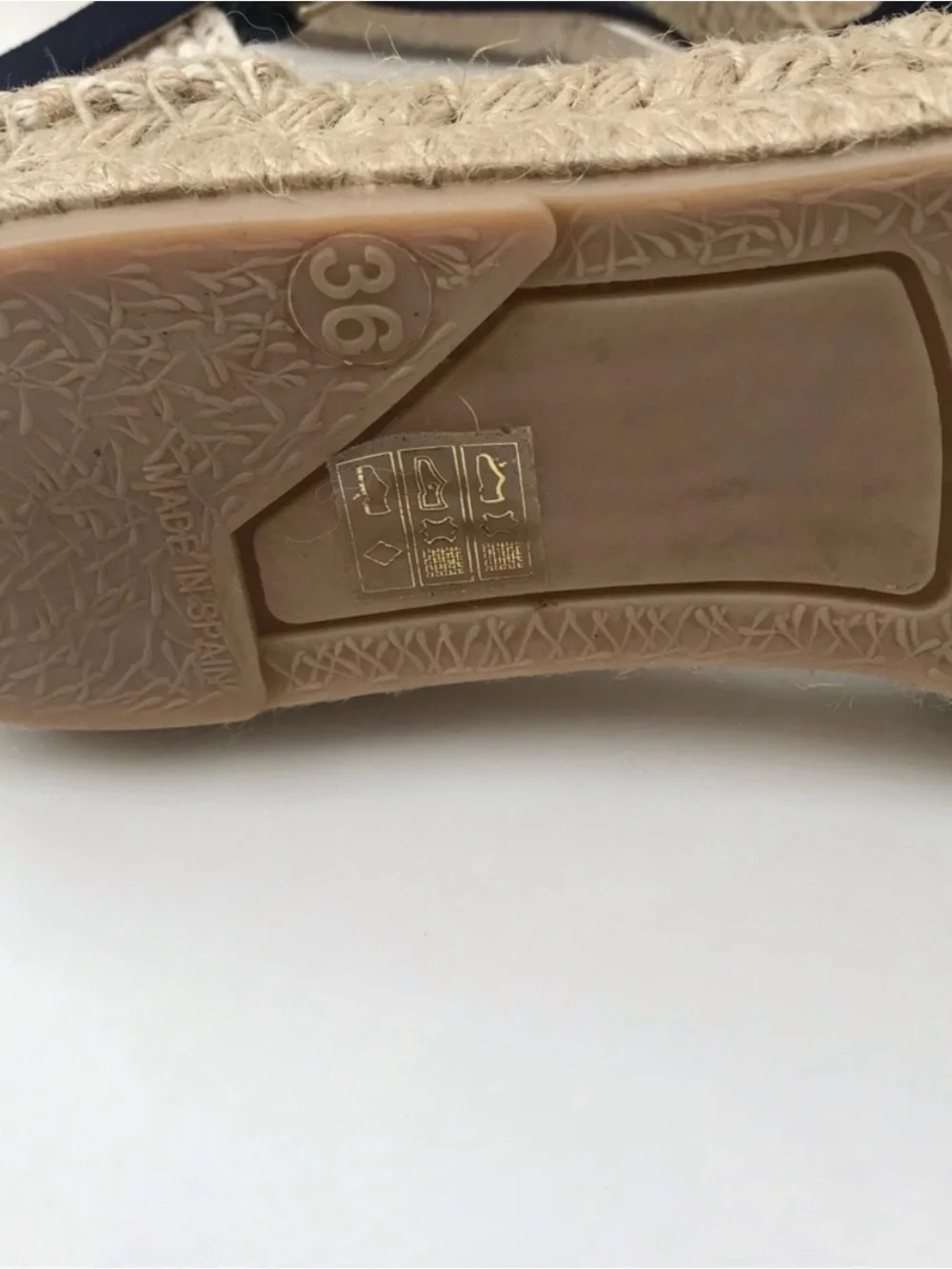Boden Peggy Espadrilles, Navy, 5.5